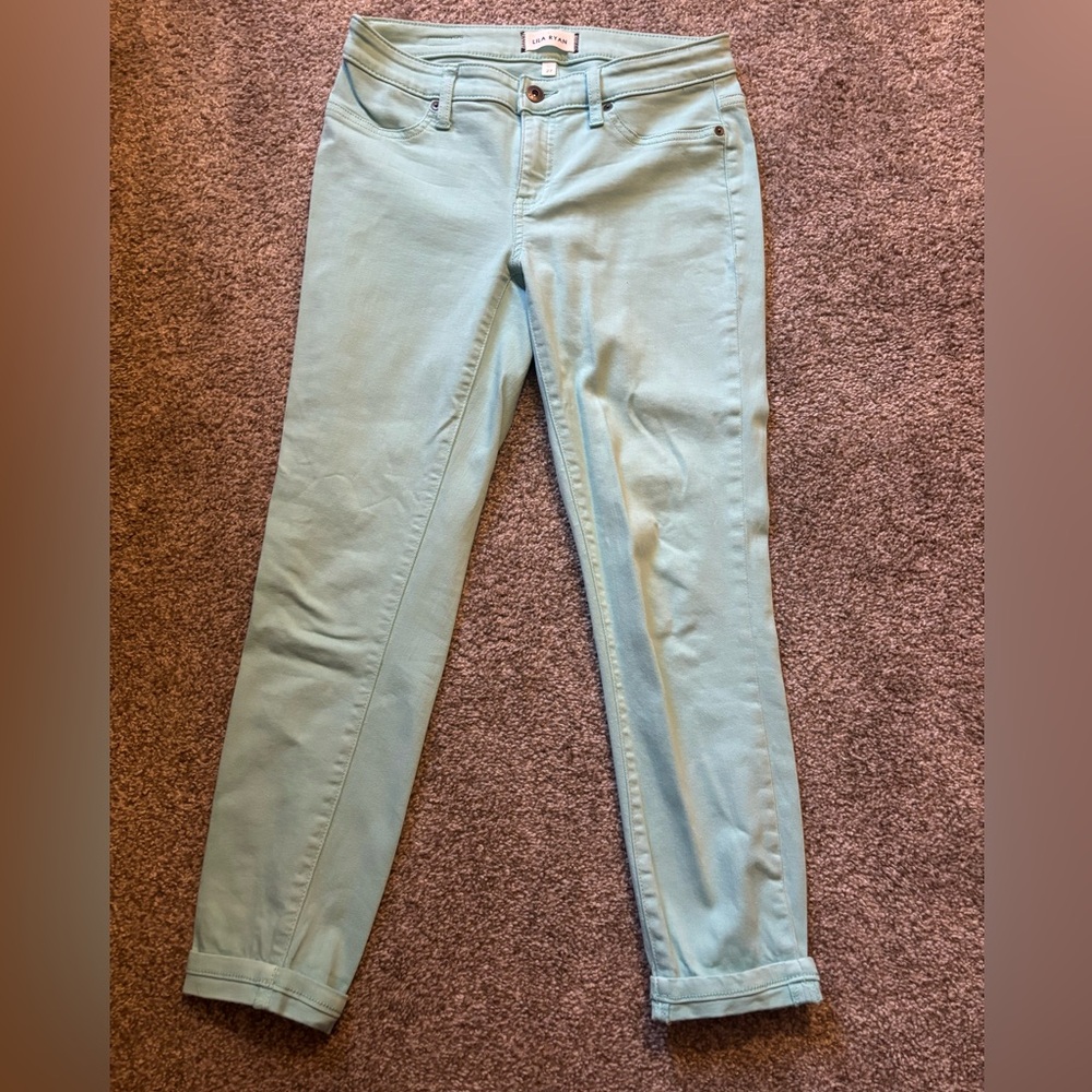 LILA RYAN Mint Ankle Jeans